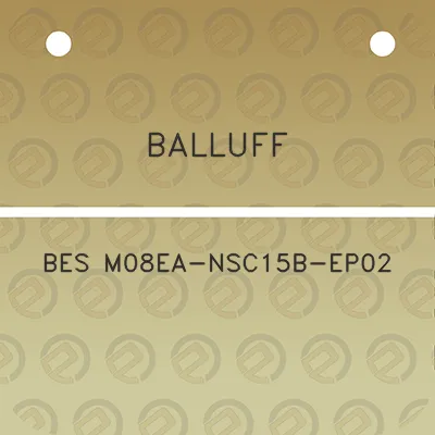 balluff-bes-m08ea-nsc15b-ep02