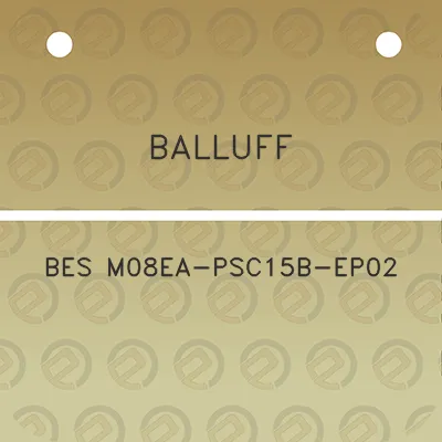 balluff-bes-m08ea-psc15b-ep02