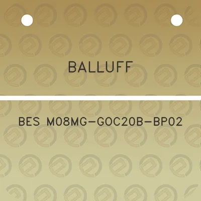 balluff-bes-m08mg-goc20b-bp02