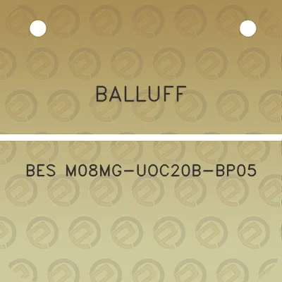 balluff-bes-m08mg-uoc20b-bp05