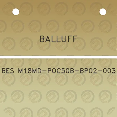 balluff-bes-m18md-poc50b-bp02-003