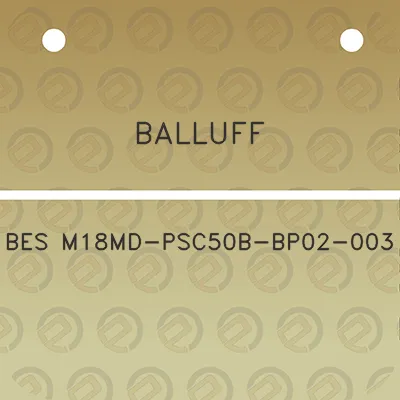 balluff-bes-m18md-psc50b-bp02-003