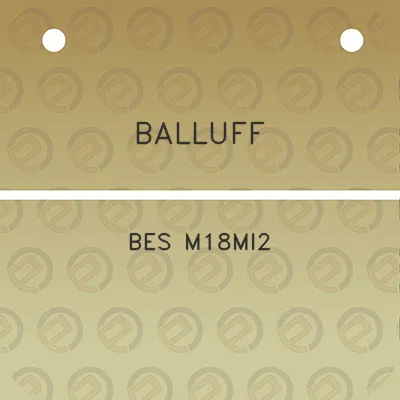 balluff-bes-m18mi2