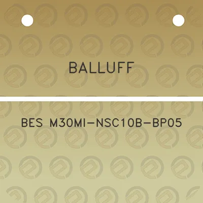 balluff-bes-m30mi-nsc10b-bp05