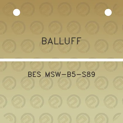 balluff-bes-msw-b5-s89