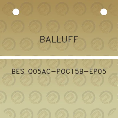 balluff-bes-q05ac-poc15b-ep05