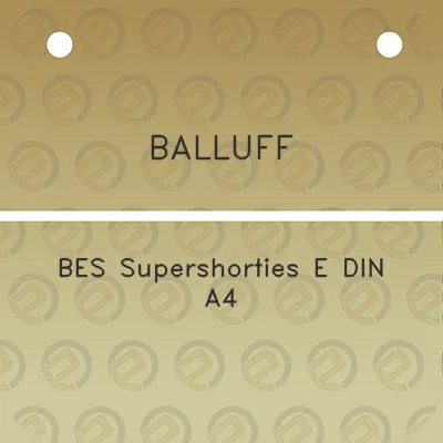 balluff-bes-supershorties-e-din-a4