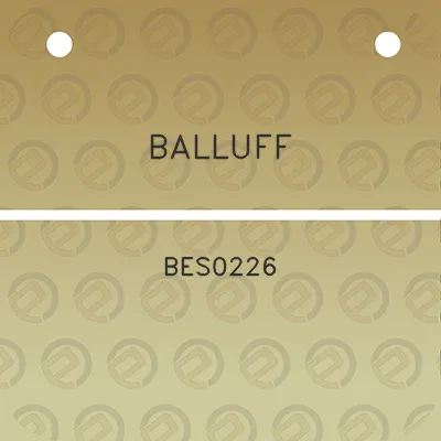 balluff-bes0226