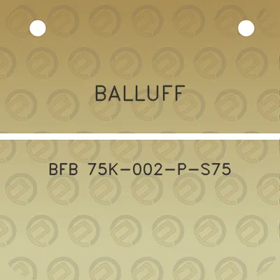 balluff-bfb-75k-002-p-s75