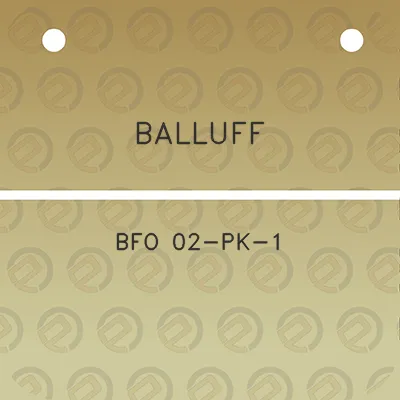 balluff-bfo-02-pk-1