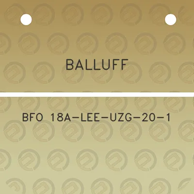 balluff-bfo-18a-lee-uzg-20-1