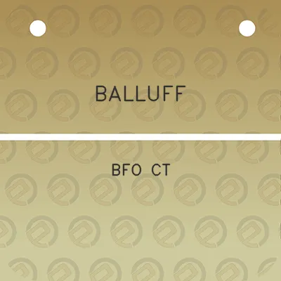 balluff-bfo-ct