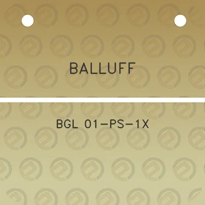 balluff-bgl-01-ps-1x