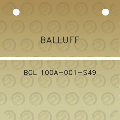 balluff-bgl-100a-001-s49