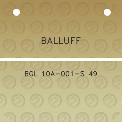 balluff-bgl-10a-001-s-49