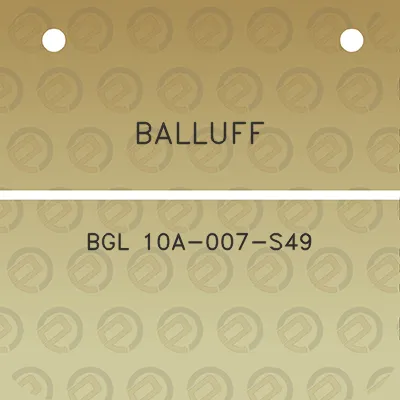 balluff-bgl-10a-007-s49