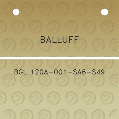 balluff-bgl-120a-001-sa6-s49