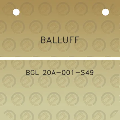 balluff-bgl-20a-001-s49