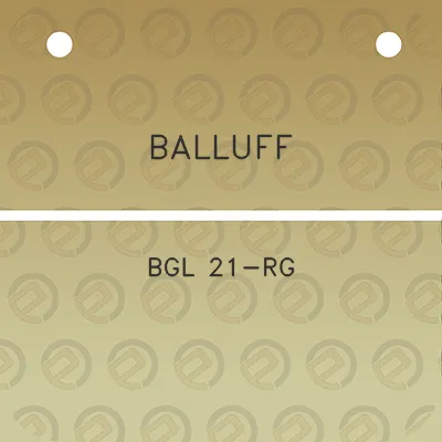 balluff-bgl-21-rg