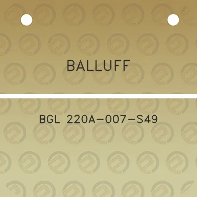 balluff-bgl-220a-007-s49