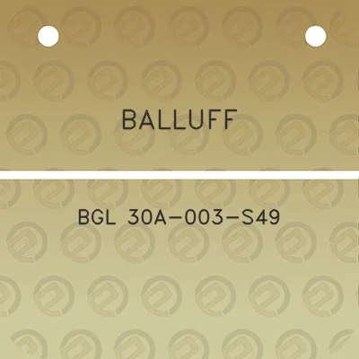 balluff-bgl-30a-003-s49