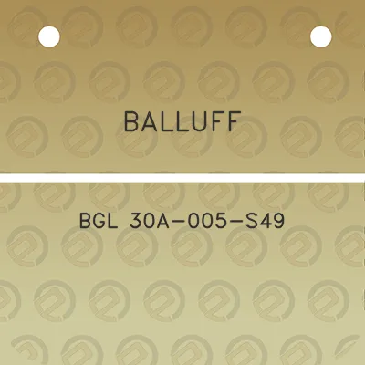 balluff-bgl-30a-005-s49