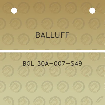 balluff-bgl-30a-007-s49