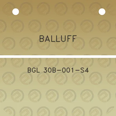 balluff-bgl-30b-001-s4