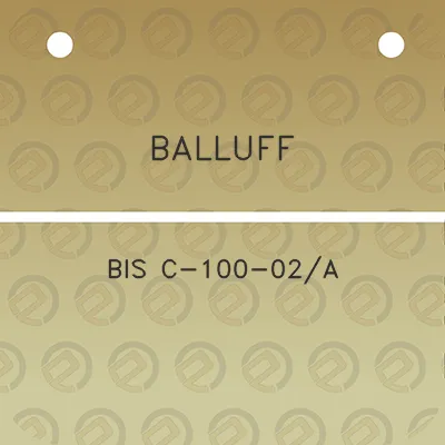 balluff-bis-c-100-02a