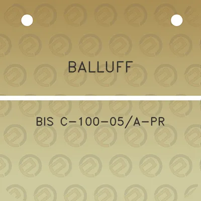 balluff-bis-c-100-05a-pr