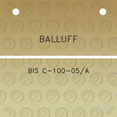 balluff-bis-c-100-05a