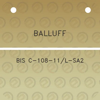 balluff-bis-c-108-11l-sa2