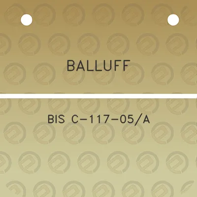 balluff-bis-c-117-05a