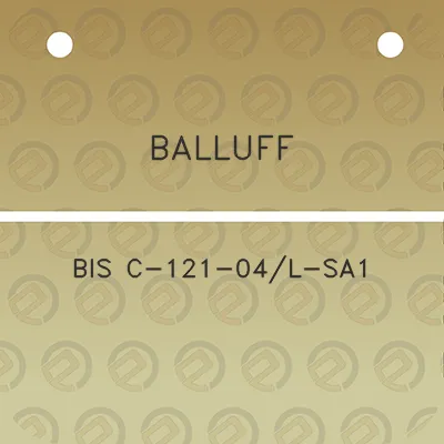 balluff-bis-c-121-04l-sa1