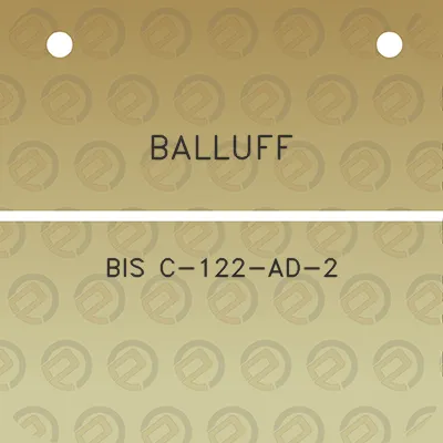 balluff-bis-c-122-ad-2