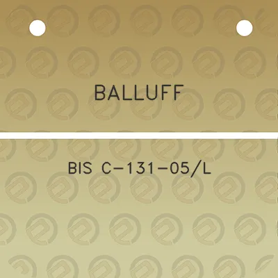 balluff-bis-c-131-05l