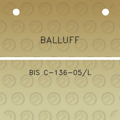 balluff-bis-c-136-05l