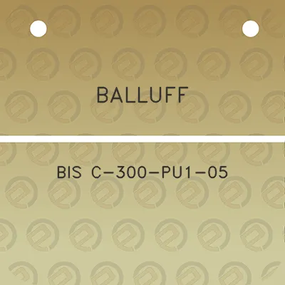 balluff-bis-c-300-pu1-05