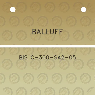 balluff-bis-c-300-sa2-05