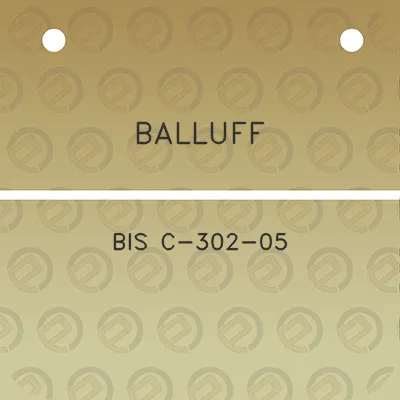 balluff-bis-c-302-05