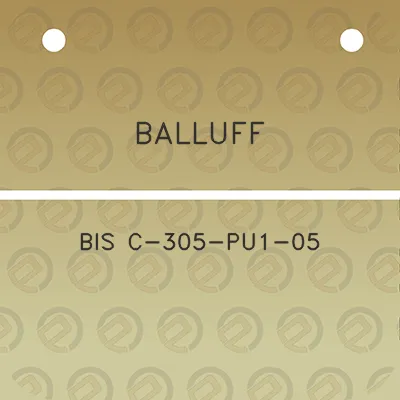 balluff-bis-c-305-pu1-05