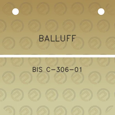 balluff-bis-c-306-01