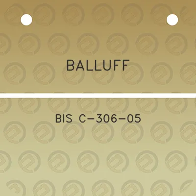 balluff-bis-c-306-05