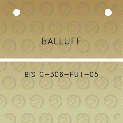 balluff-bis-c-306-pu1-05