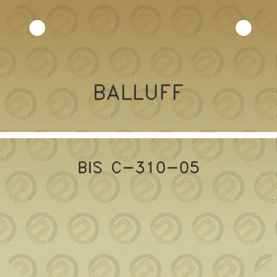 balluff-bis-c-310-05