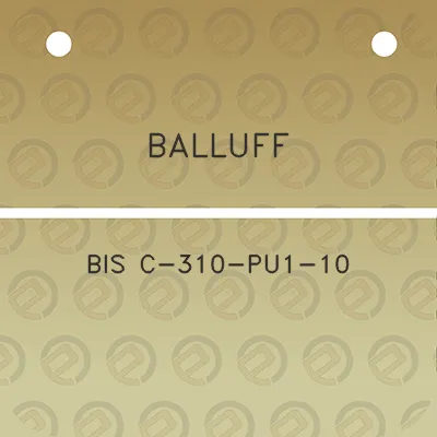 balluff-bis-c-310-pu1-10