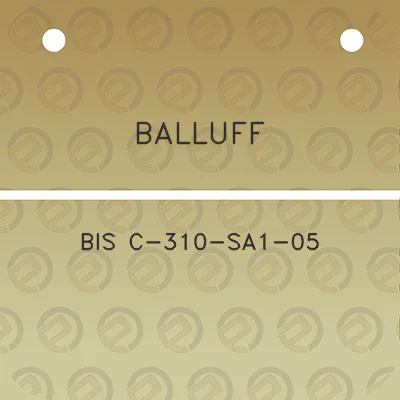 balluff-bis-c-310-sa1-05