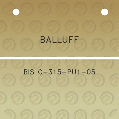 balluff-bis-c-315-pu1-05