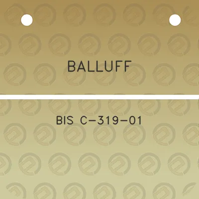 balluff-bis-c-319-01