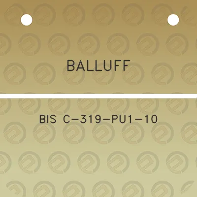 balluff-bis-c-319-pu1-10